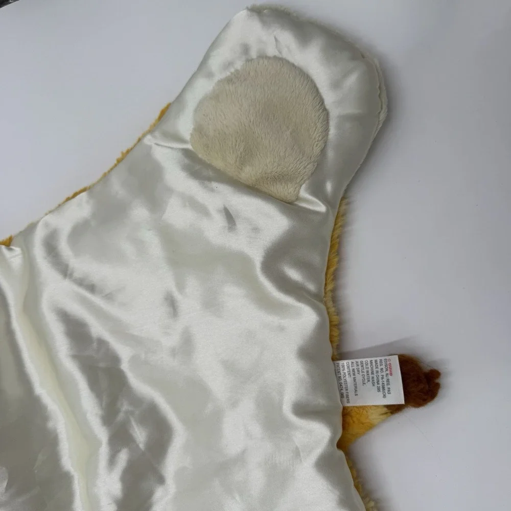 GUND Comfy Cozy Giraffe Baby Security Blanket Lovey Plush Satin Back 320181